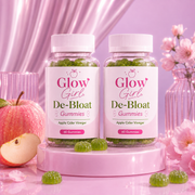 GlowGirl De-Bloat Gummies two bottle bundle