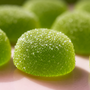 GlowGirl De-Bloat Gummies, 60 apple flavour gummies with vitamin C and B6